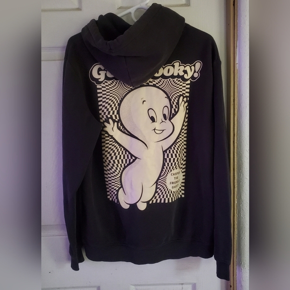 H&M Divided, Casper The Friendly Ghost Get Spooky Hoodie, Size Medium - Picture 1 of 6